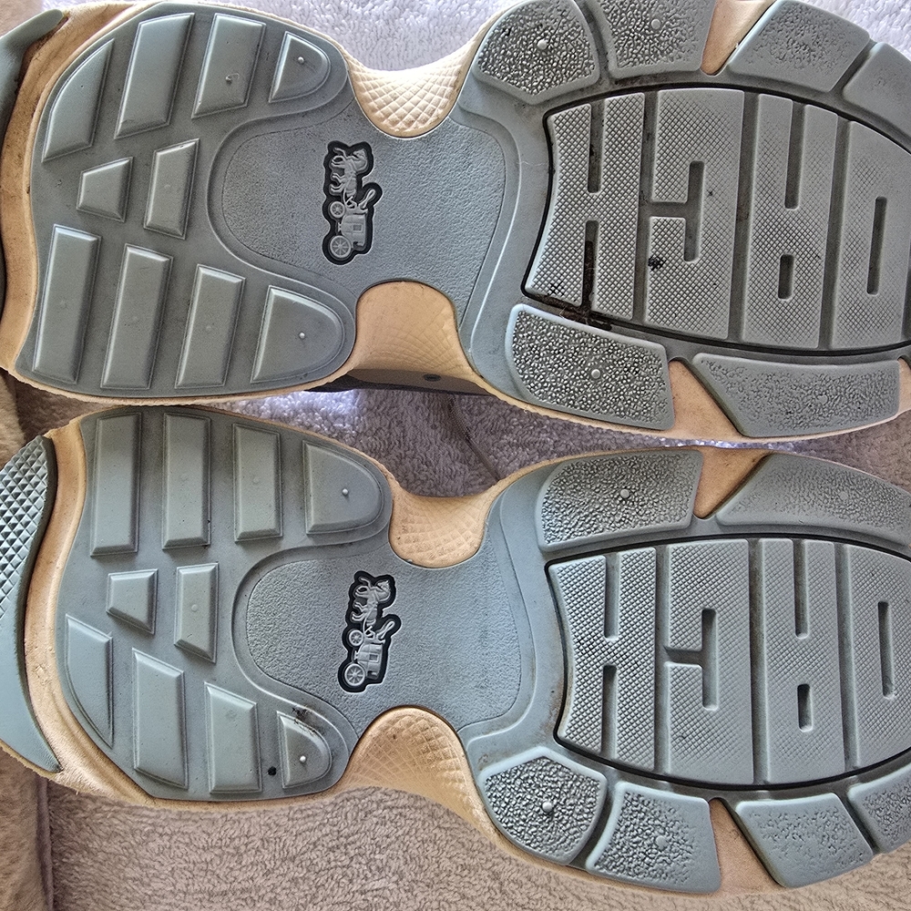 COACH Blue and Cream Sneakers - Picture 10 of 12